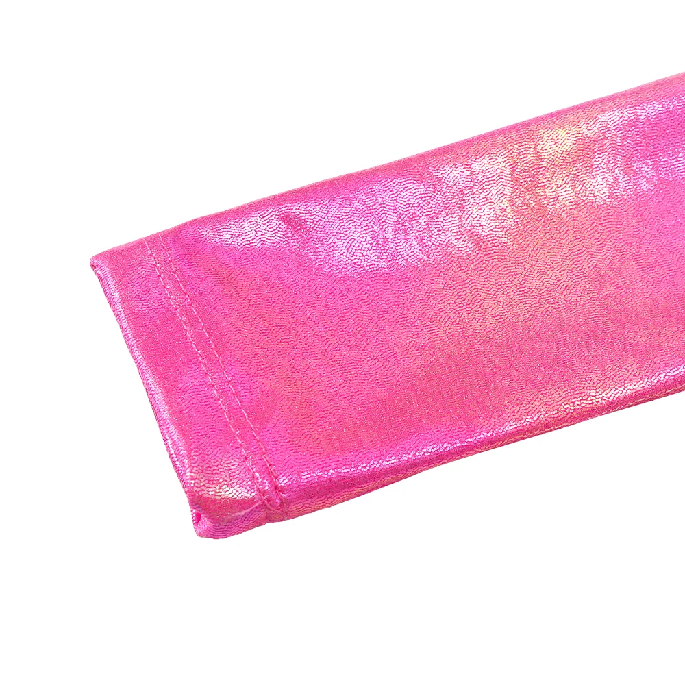 Dziewczęcy trykot gimnastyczny błyszczący sportowy strój do tańca body dziecięce do ćwiczeń odzież sportowa z długim rękawem kombinezony do tańca