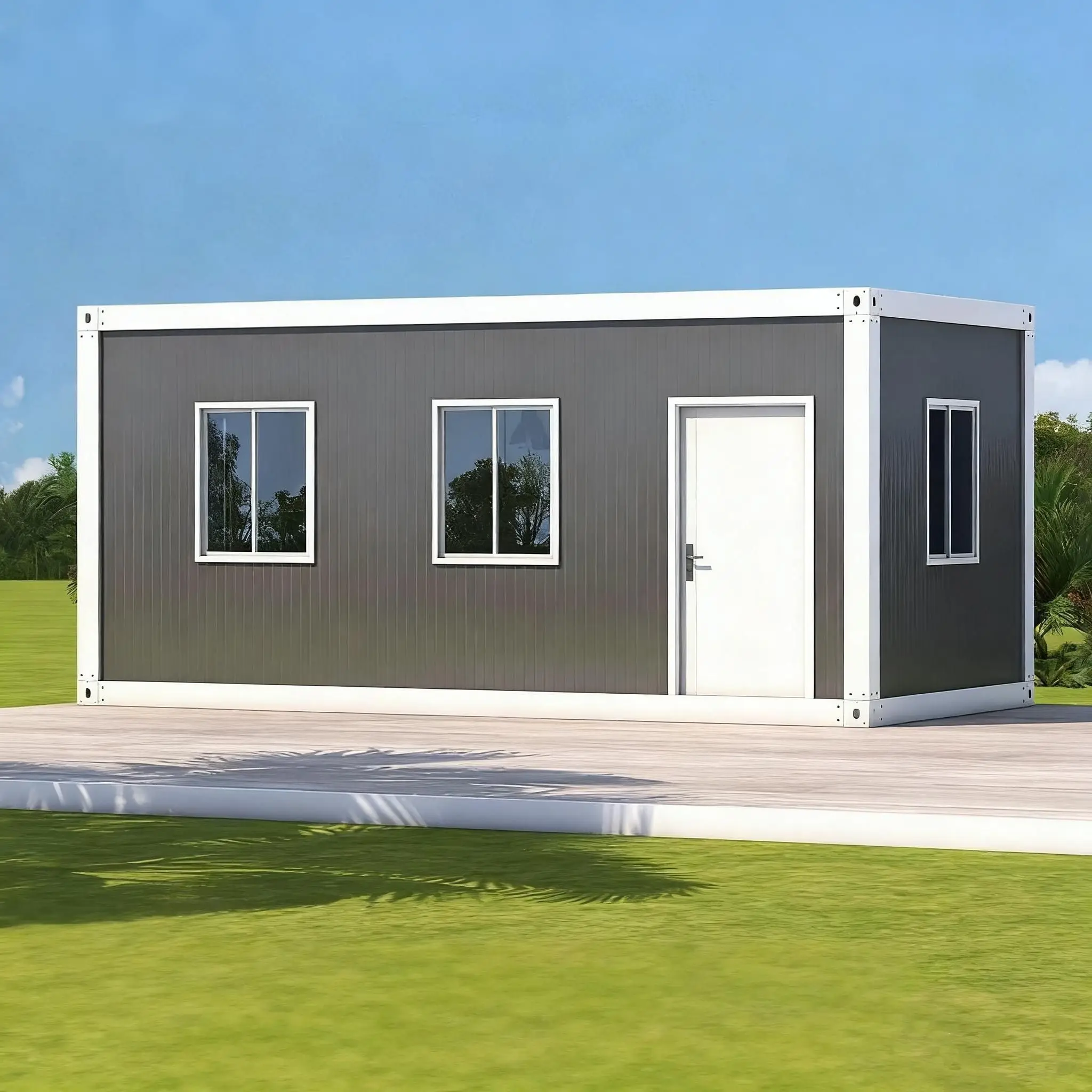 Custom Luxury Outdoor Prefabricated Home House Foldable Expandable Container House Affordable Anti Theft Aluminum Container view 5