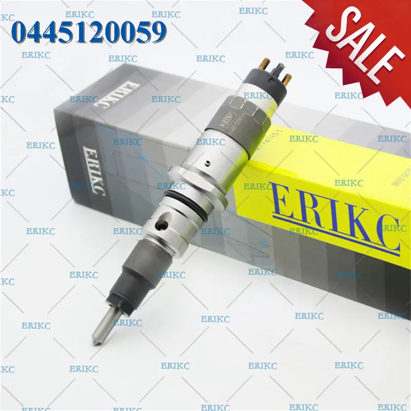 ERIKC Injector 0445120059 Diesel Engine CR 6754113011 6754113010 6754113012 for Cummins : 3976372  4945969 397637D 5263314NX