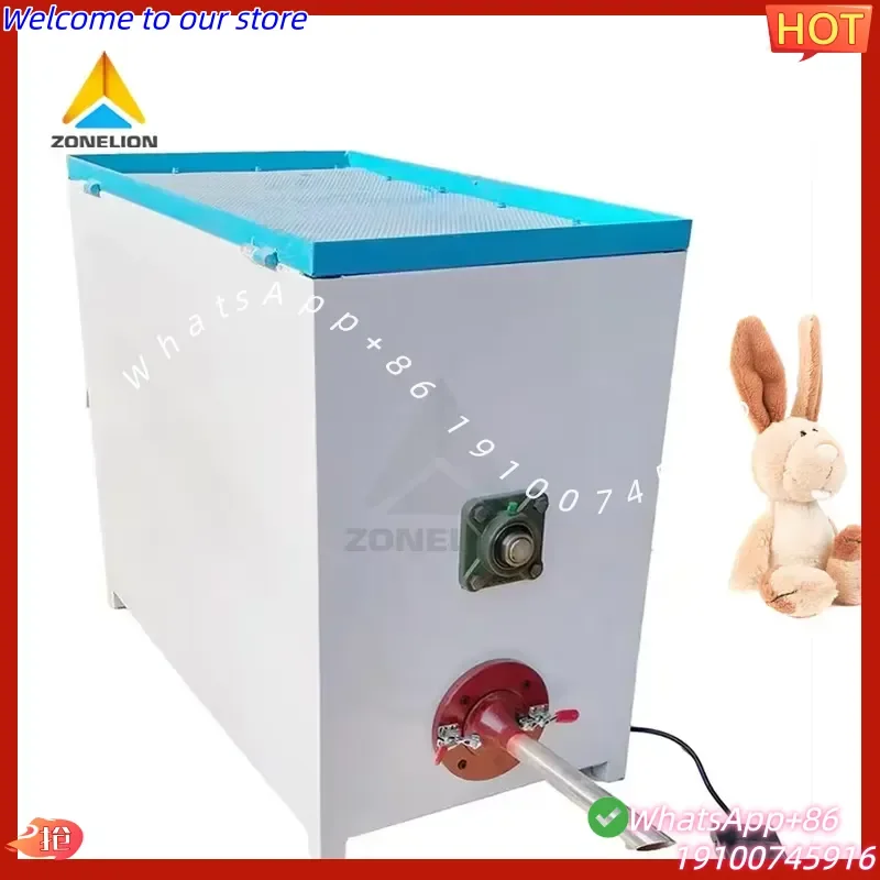 CE Certificate Customized Small Cotton Stuffing Machine PP Pearl Cotton Filler for Global Plush Toy Processing Factory