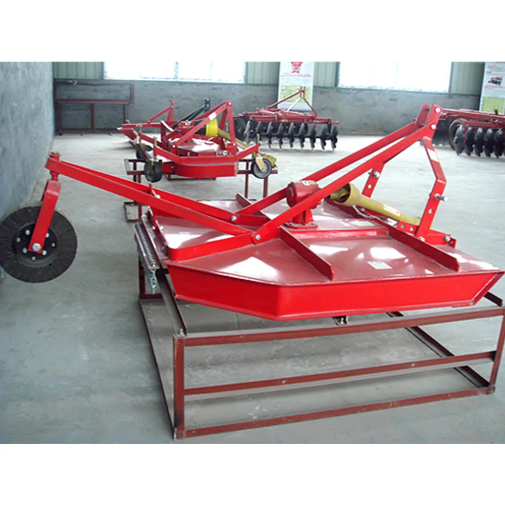 High Productivity Gasoline Grass Cutter Slashers Rotary Gearbox Tractor Rotary Slasher Parts Machine