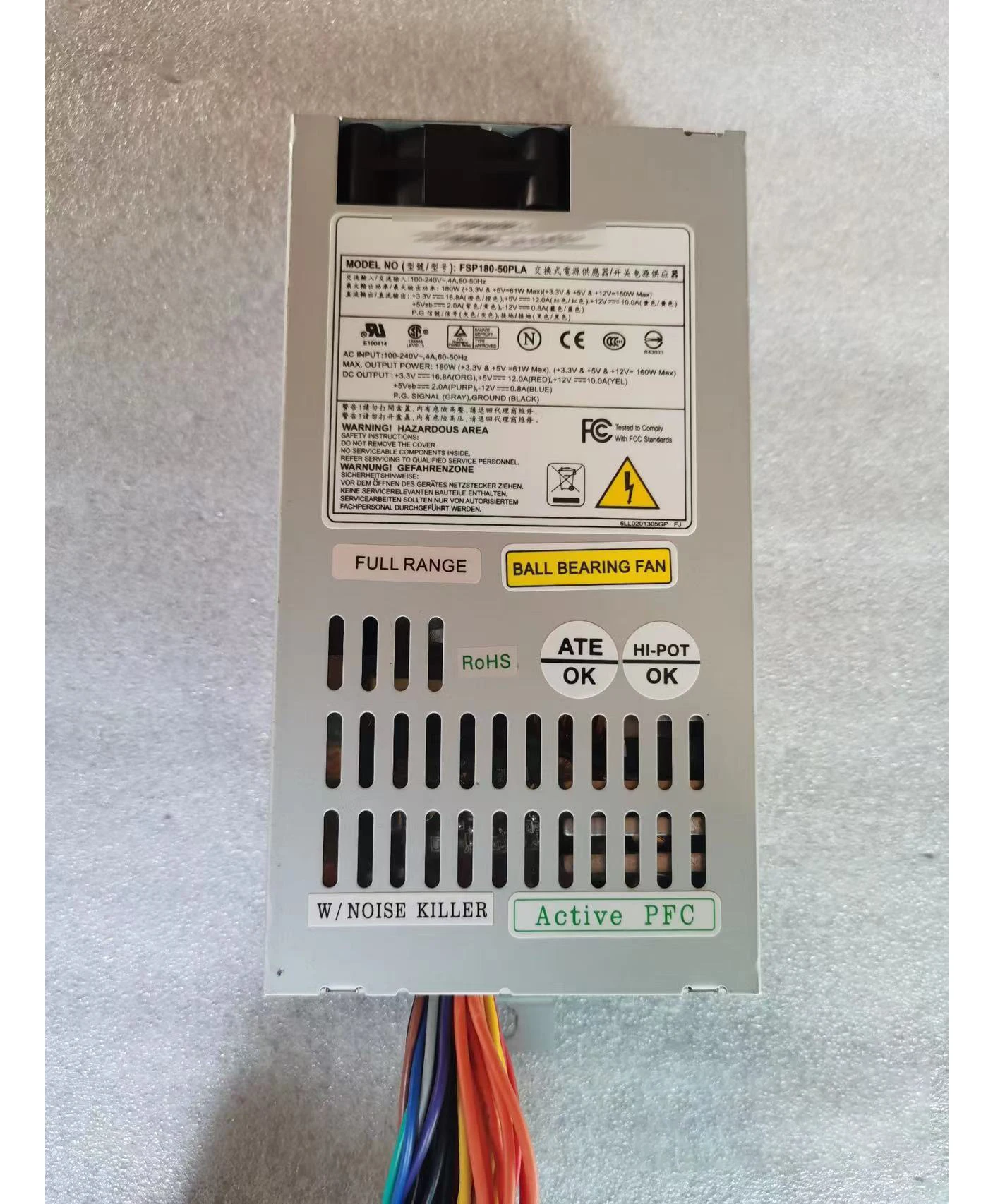 Desktop Power Supply For FSP200-50PLA FSP180-50PLA FSP220-50AP FSP180-50PLF Fully Tested