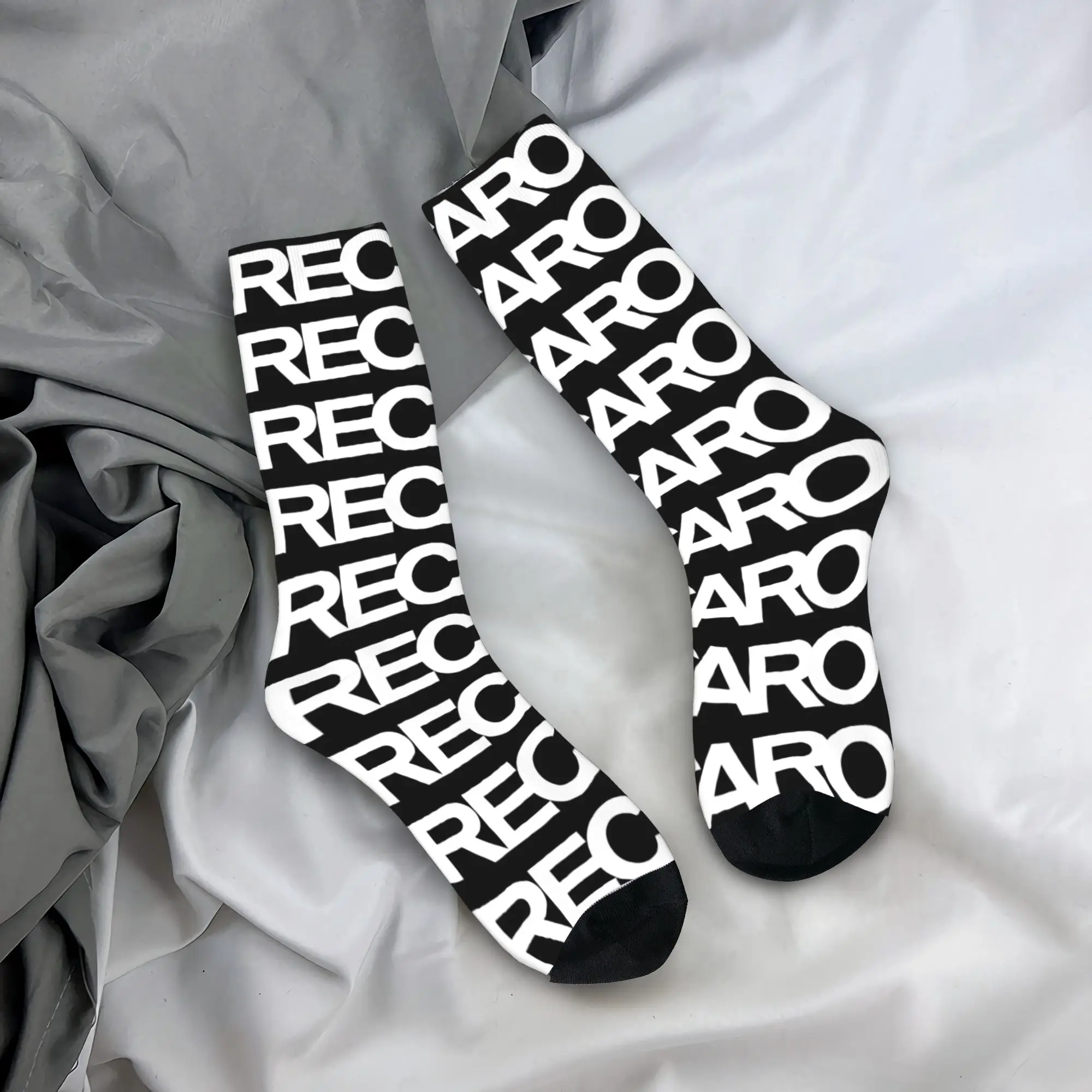 

Мужские носки с логотипом Recaros, унисекс, милые, весенне-летние, осенне-зимние, нарядные носки