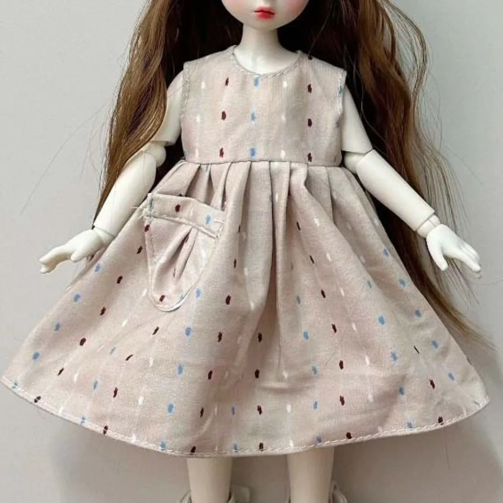 

Casual Wears Doll Elegant Dresses Humanoid Doll Party Clothes 30cm Doll Clothes Dress Up Cotton Cloth Doll Princess Skirt