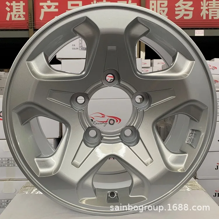 

Suitable for F881211 16 inch 5x150 6x139.7 silver, Shengbo car modified aluminum alloy wheel rim