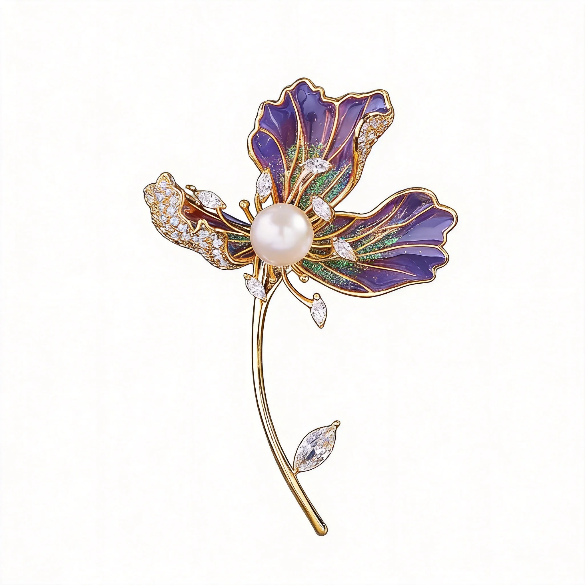 chinese-style-lucky-enamel-iris-flower-brooch-elegant-freshwater-pearl-inlaid-rhinestone-luxury-brooch-for-women-wedding-banquet