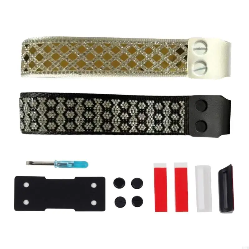 

Decorative Straps Rhinestones Nylons Straps for Gaming Mechanical Keyboards