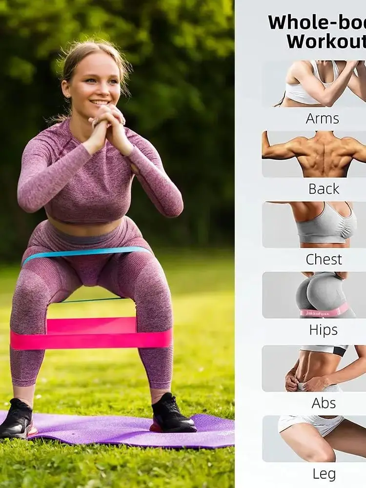 Bandes de résistance en caoutchouc, équipement d'entraînement de Fitness Portable, boucle extensible de Yoga, force de gomme élastique, Pilates, Crossfit pour femmes S