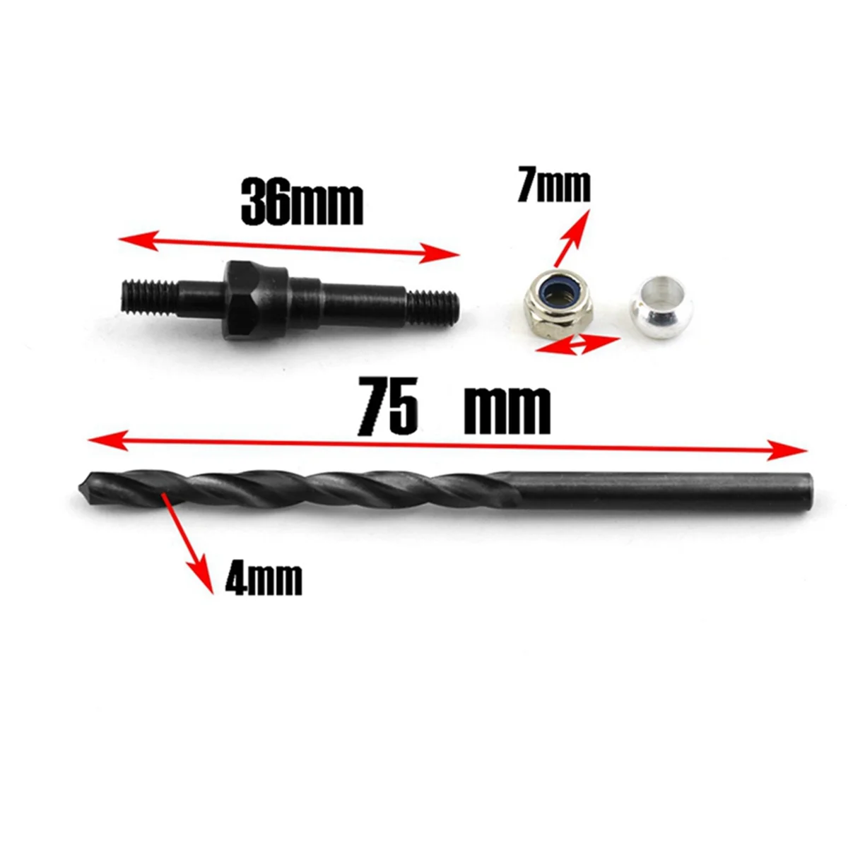 Metal Steel Shock Standoff Shock Stand for ARRMA 1/8 KRATON Typhon Talion Notorious 1/7 Infraction RC Car Upgrades,1