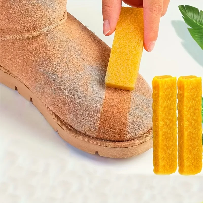 Schuhreinigungsradierer, Fleckenentferner, Gummiblock für weiße Schuhe, Wildleder- und Nubuklederschuhe
