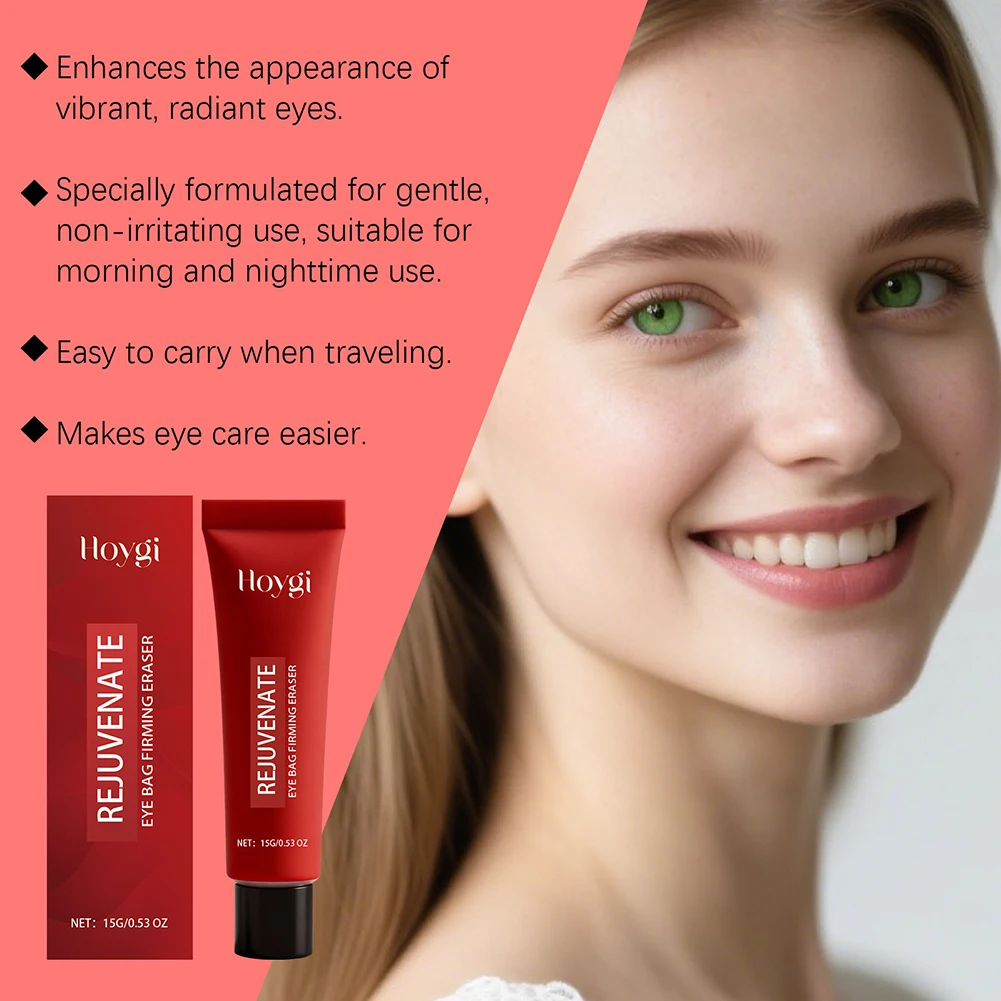 15g Eye Creams,Eye Bag Instants Eraser Tightens Firms Blurs Wrinkles Anti-Aging Cream, Reduces Puffiness Swelling For Skin Care