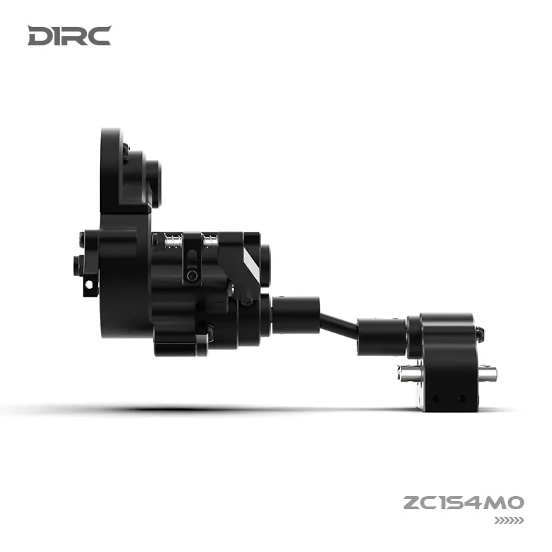 D90 forward and reverse transmission dual-speed gearbox for 1/10 RC Crawler Car scx10 car shell non-destructive modification