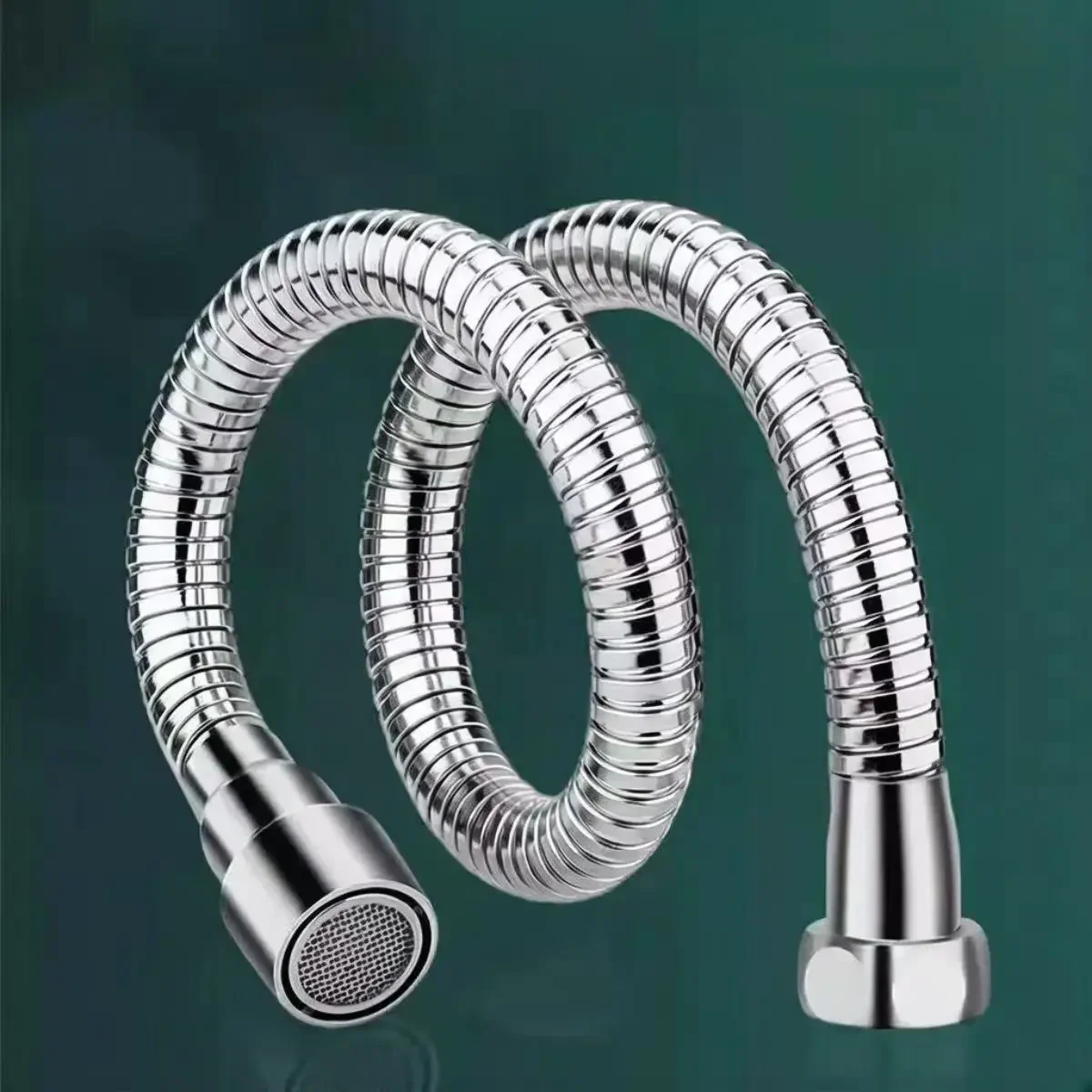 360 ° Universeller Edelstahl-Wasserhahn-Verlängerer, biegsamer Spritzschutz, Wasserhahn-Belüfter, Spülen-Verlängerungsschlauch, Küchenzubehör – Detail 3