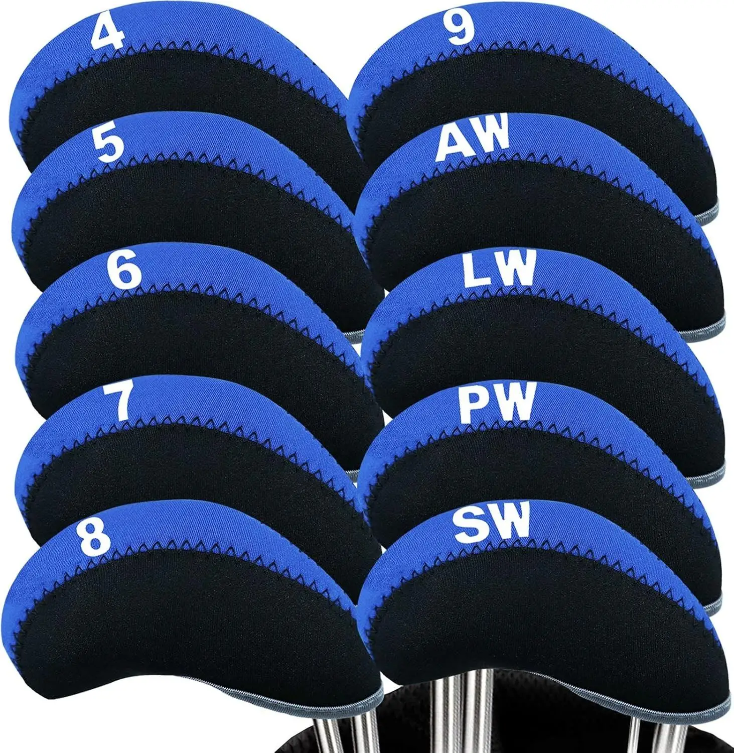 Callaway Compatible Iron Golf Head Covers - close-up view