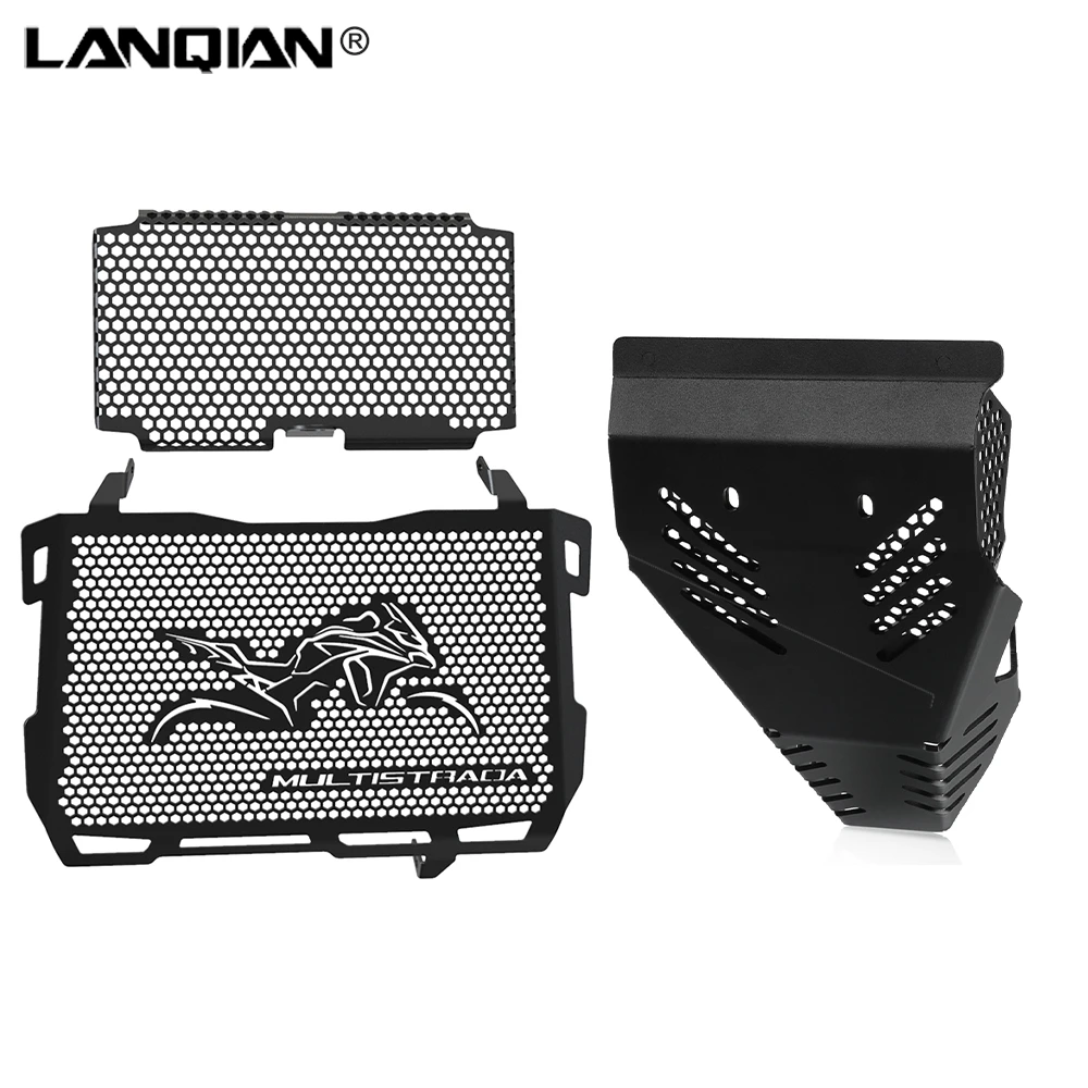 

For Ducati Multistrada 1260 Pikes Peak 1260S 2018-2020 Motorcycle Radiator Guard Grille Cover Protector Cooler Grill Protective