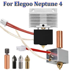 Hotend Kit per Elegoo Neptune 4 stampante 3D parte Bimetal Heat break termistore riscaldatore per Neptune 4 Pro testina di stampa