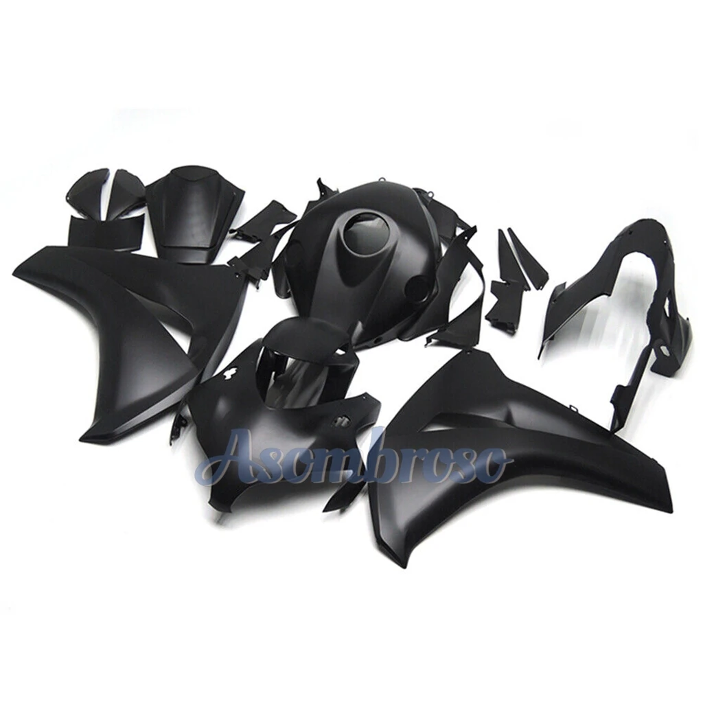 Motorcycle complete set Bodywrok Protection Fairing kits for CBR1000RR 2008 2011 2010 2009 CBR1000 RR 08-11 Matte Black Shell