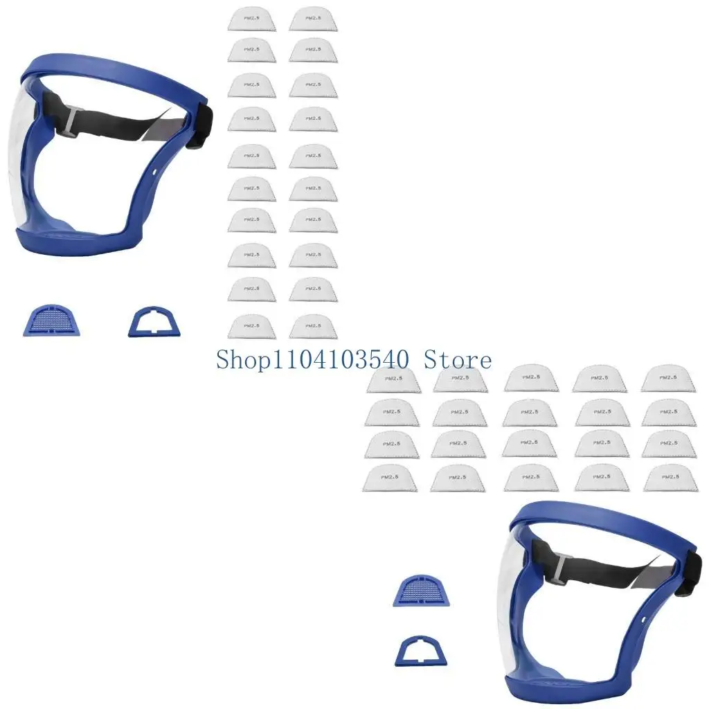 02DC Защитный экранинг с полным лицом для глазного рта.