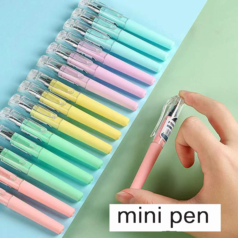 

5PCS/Set Mini pourket Pen Kawaii Pens Stationery Material Escolar Papelaria School Supplie