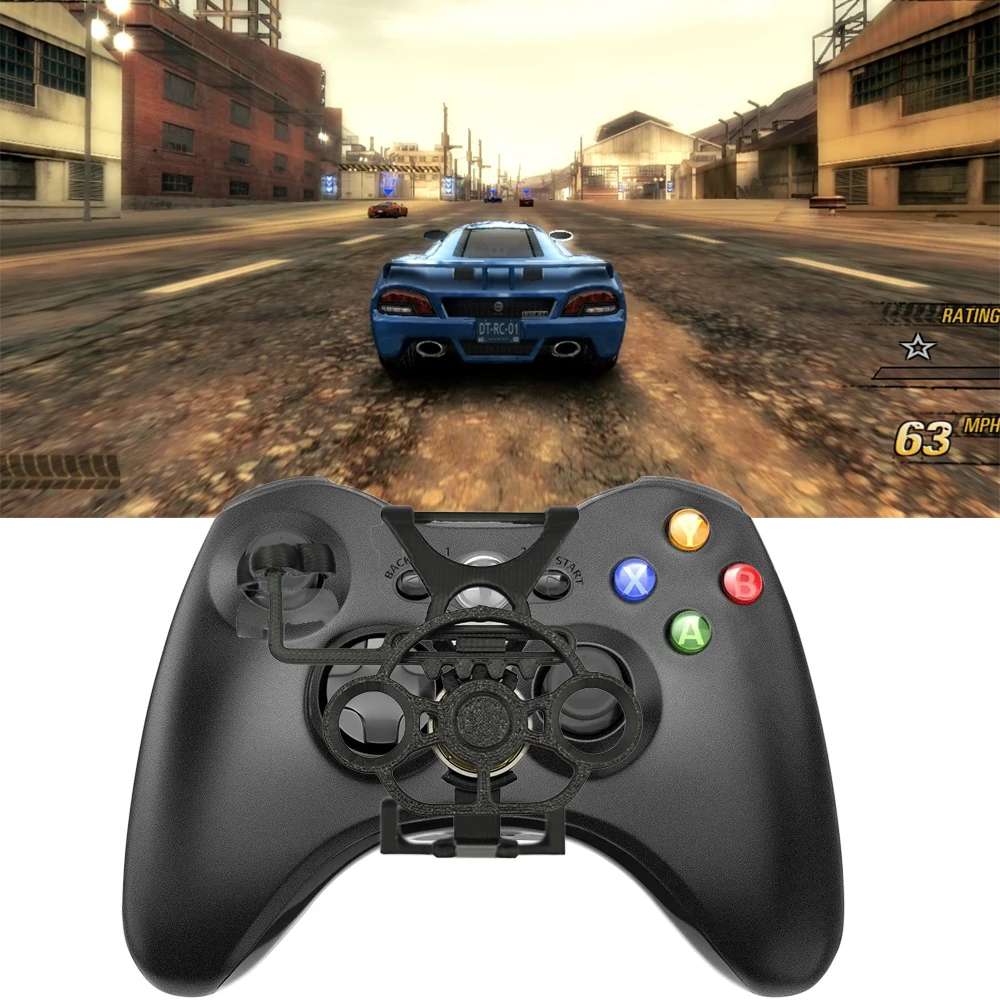 

For XBOX 360 Wireless Game Controller Auxiliary Replacement Mini 3D Printing Steering Wheel Accessories