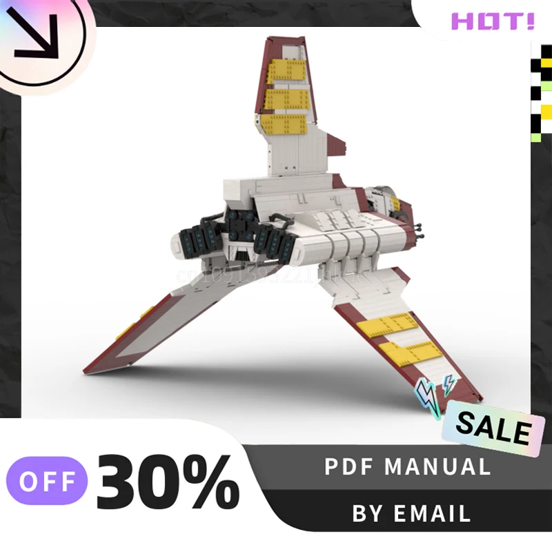 [4272ピース] カスタムMOC輸送シャトル クリエイティブビルディングブロックセット STEM教育玩具 組み立てモデルキット ギフト