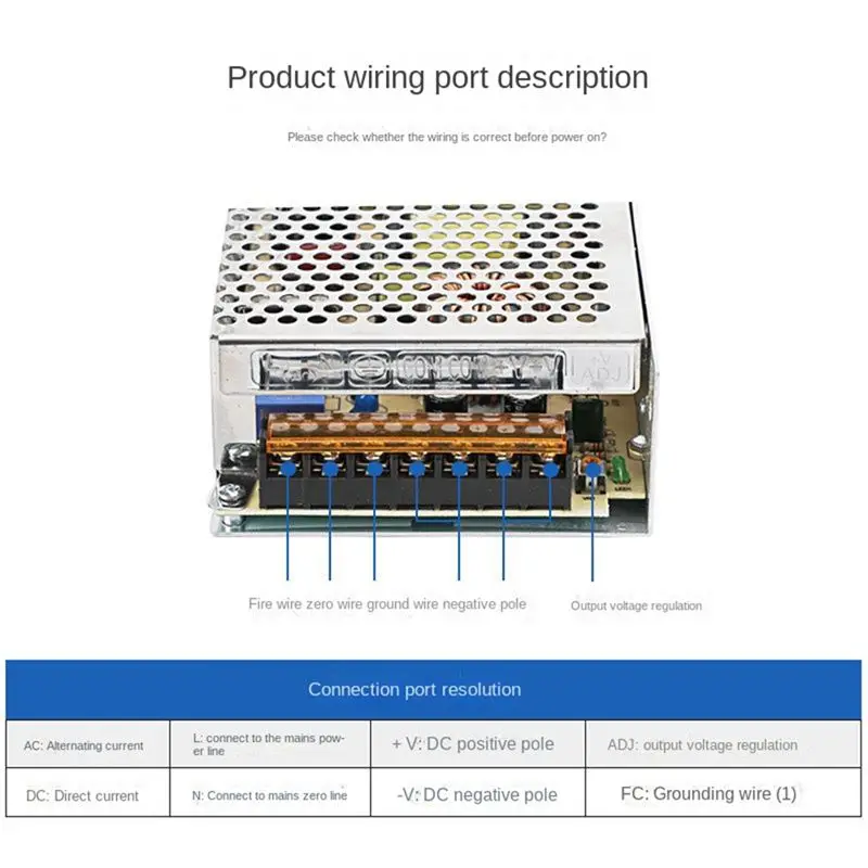 

Delighted- 12V Power Transformer 12V Switching Power Supply 240W 10A DC Light Bar Drive Power Adapter
