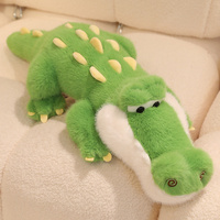 50cm soft Stuffed Animal Crocodile Doll Plush Toy Decorated  Plush Toy Pillow  cartoon Crocodile  Birthday Gift For Children