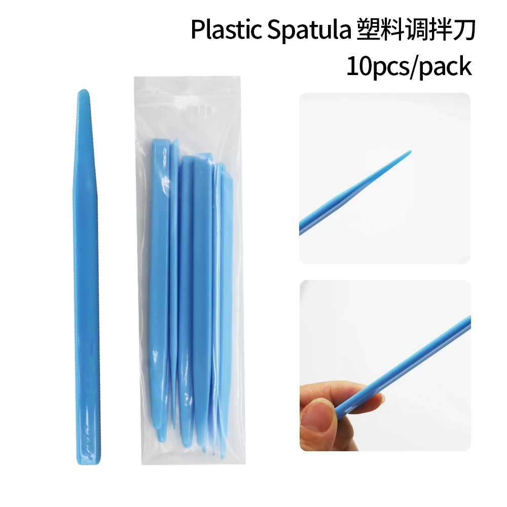 Dental Mixing Spatula Plastic Cement Powder Plaster Knife /Mixing Paper