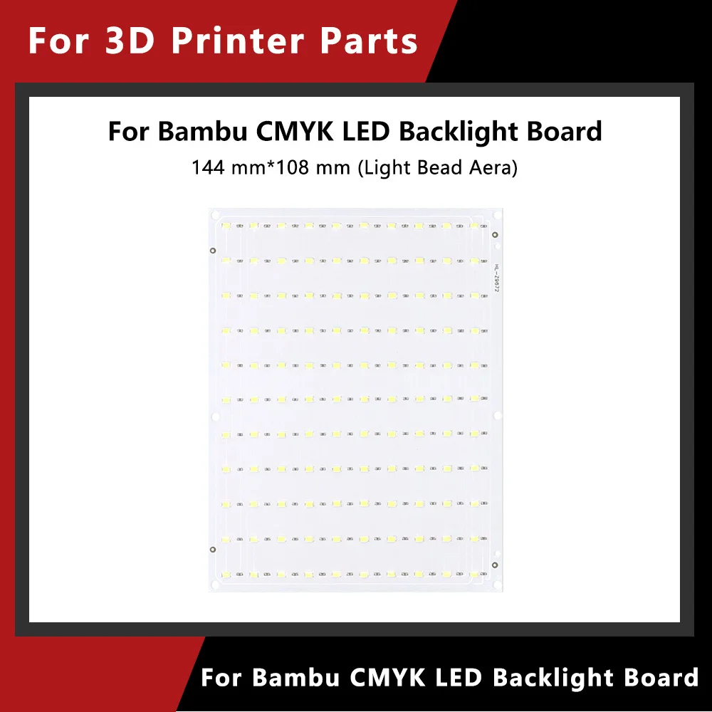 For Bambu Lab CMYK LED Backlight Board Lithophane Led Panel  PLA Basic CMYK Lithophane Bundle 3D Print Lithophane Photo