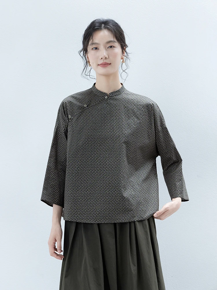 

Новая коллекция Le: Летние тонкие топы из чистого хлопка с принтом в китайском стиле, дышащие, удобные, легкие.