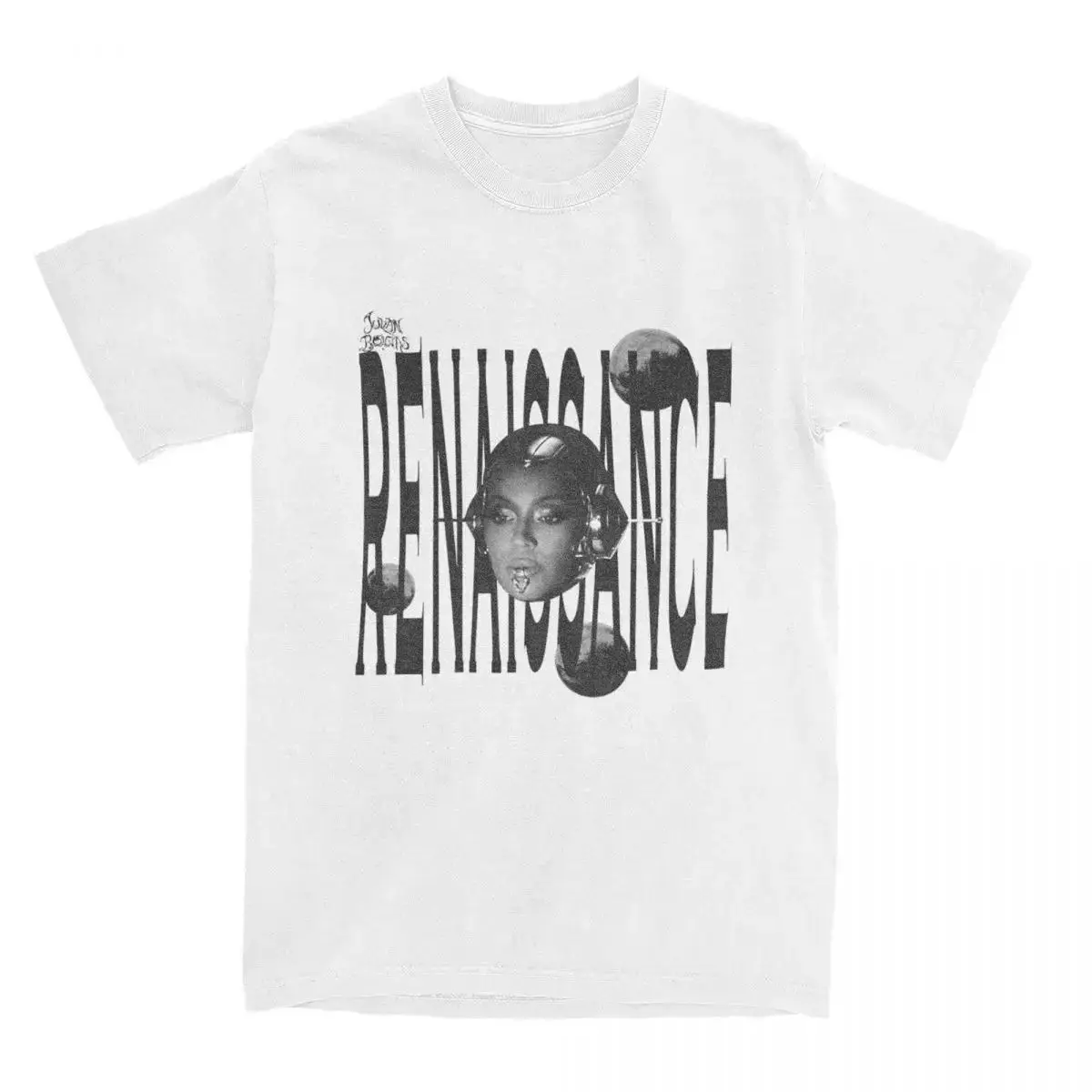 T Shirt Renaissance World Tour Beyonce Women T Shirt Alien Superstar Short Sleeve Round Collar T-Shirts Cotton Clothes Unisex