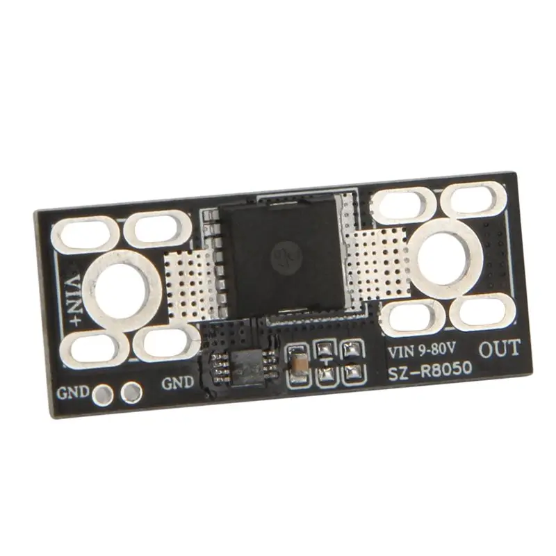 RISE-3X 9V-80V 50A High Current Perfect Diode Module Solar Anti-Reverse Charging Anti-Reverse Current Protection B