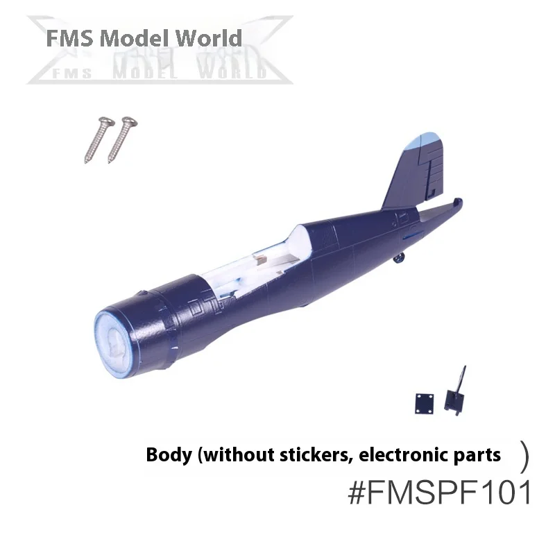 Fms-Ailes principales du corps, paddles, couverture, train d'atterrissage, queue plate, avion RC, invitation, accessoires, 800mm, F4u, 7.5 ate