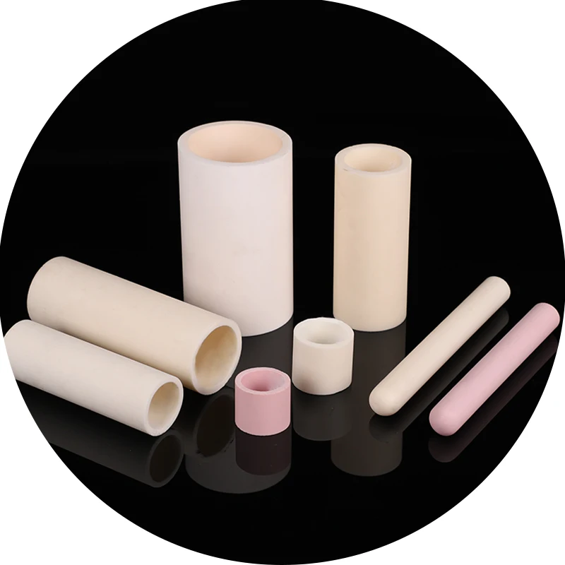 

Alumina Ceramic Tube High Temperature Resistant Hollow ID 0 25-20mm Thermocouple Protection Insulation