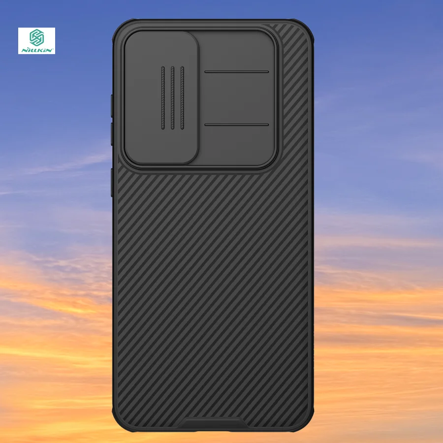 NILLKIN For Samsung Galaxy S25 FE Case Slide Cases Lens Protection Case Anti-skid Cover For Samsung Galaxy S25 FE