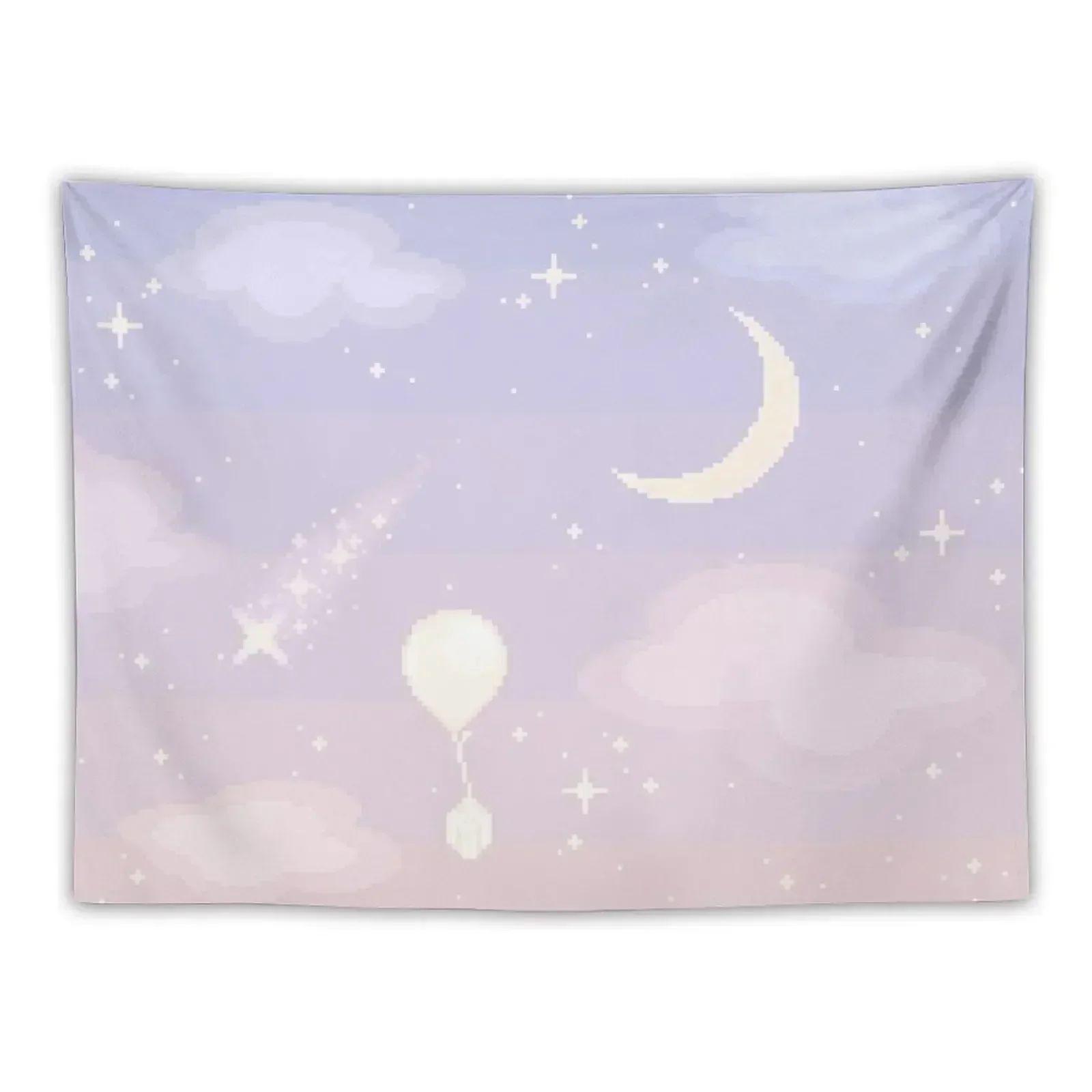 

Crystal Skies Tapestry Art Mural Korean Room Decor Luxury Living Room Decoration Tapestry