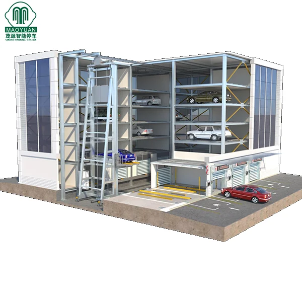 Vertical Fully Automatic System Mechanical Automated Building Stacking Car Parking System