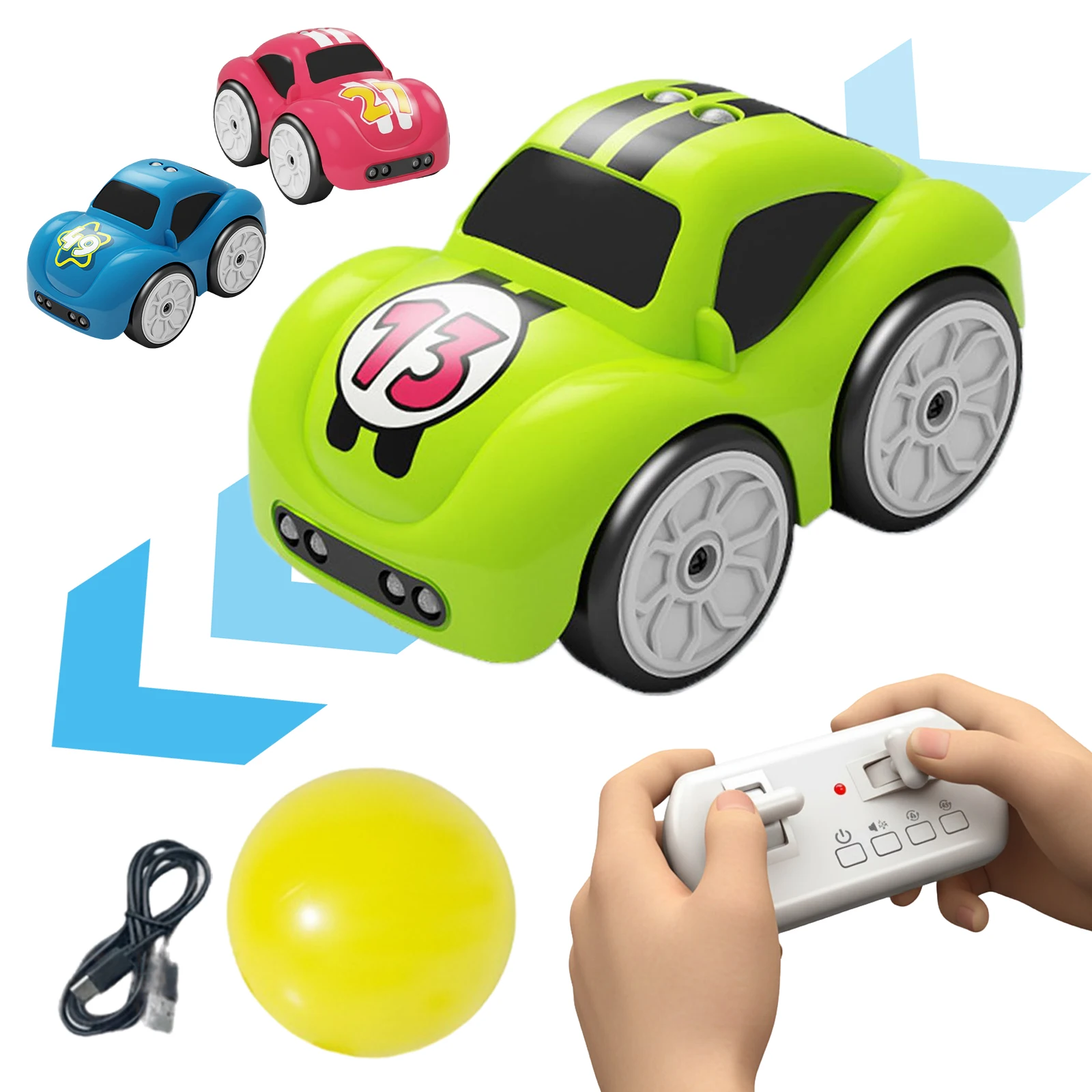 

Мини-радиоуправляемый автомобиль с умным датчиком, игрушка с треком/полым/предотвращением препятствий, мини-электрический автомобиль с дистанционным управлением для детей, мальчиков и девочек 3-12 лет