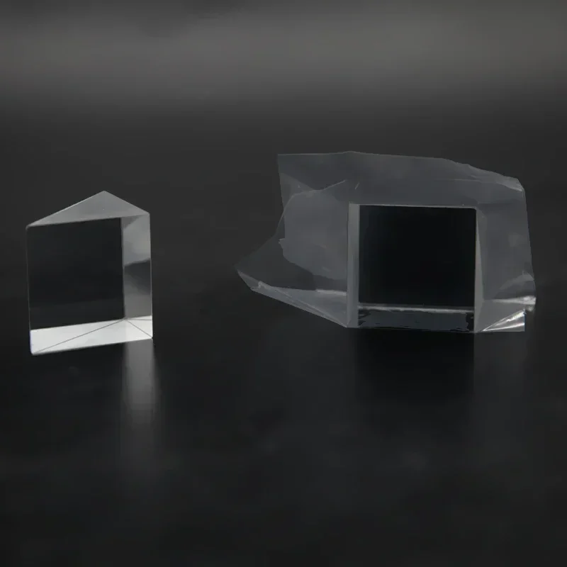 Prismas reflectantes de ángulo recto, prisma Triangular de vidrio óptico de 20Mm, espejo reflectante externo H-K9L