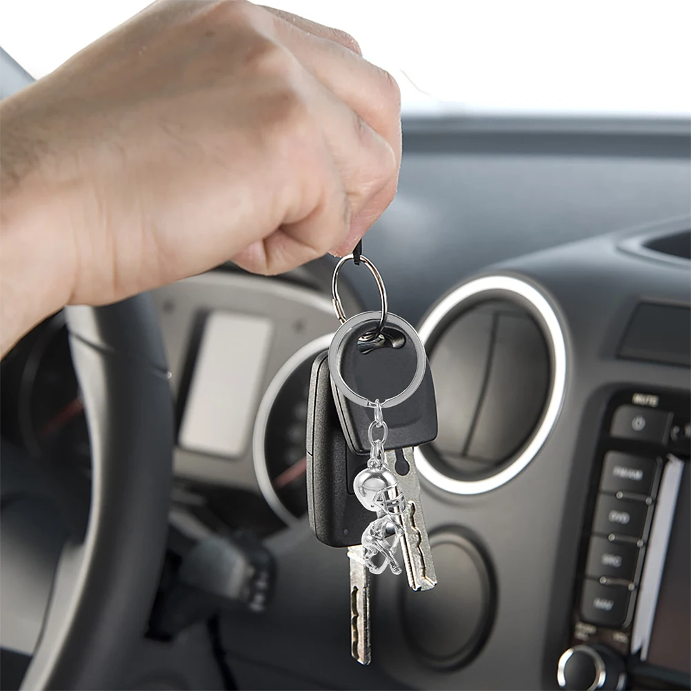 

2 шт. хоккейный креативный прочный брелок для ключей из цинкового сплава кулон для женщин и мужчин спортивные игроки Рождественская сумка на день рождения украшение на заказ