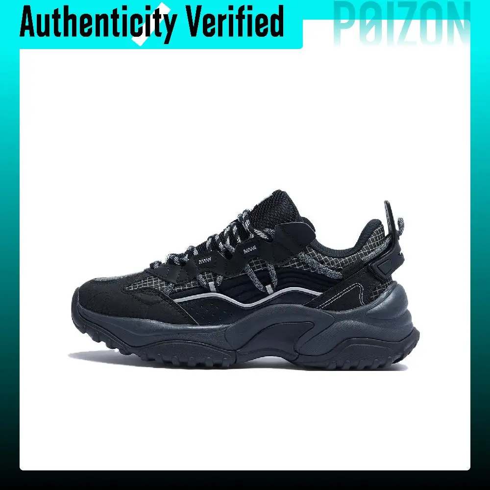 Li Ning Aurora WindWalker Abrasion Resistant Low top Casual Shoes Women's Black AGCT056-3