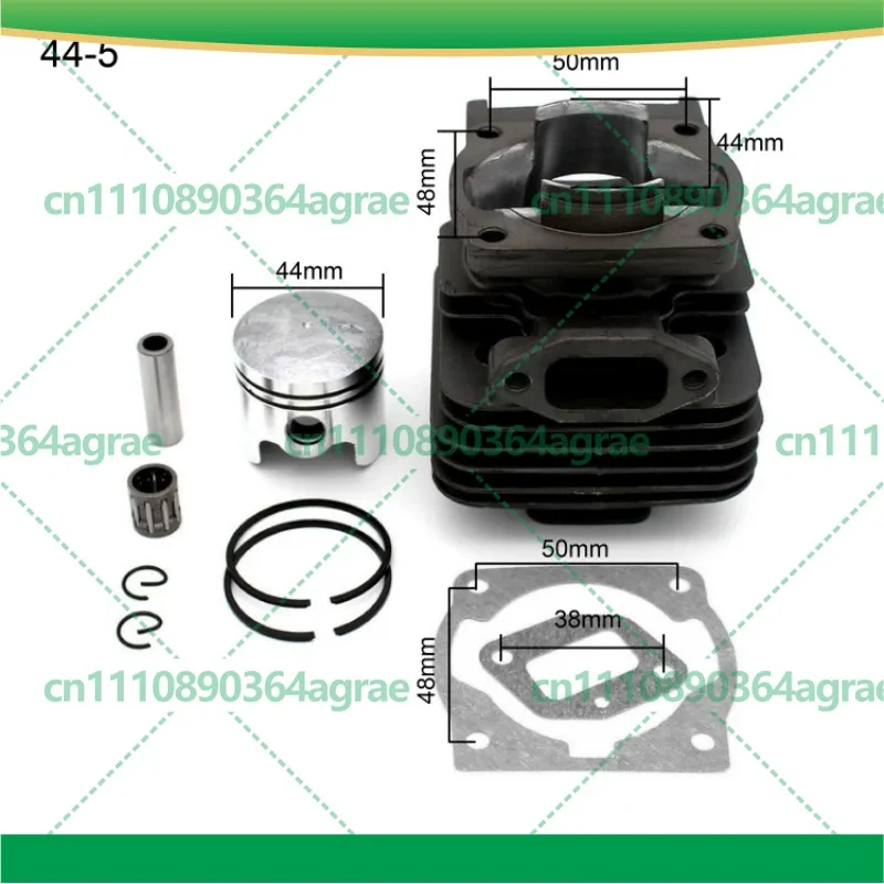 2‑Stroke Cylinder Piston Assembly 44‑5 40‑5 For Brush Cutter Earth Auger Garden Power Tool Accessories