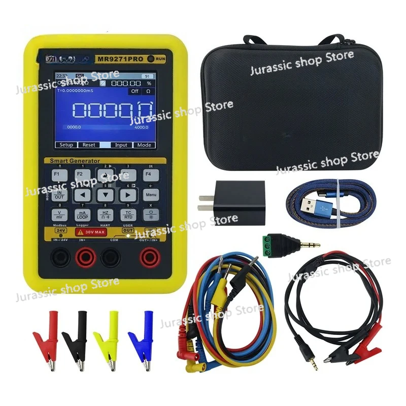 

MR9271PRO Multifunctional Signal Generator 4-20mA HART Communicator Simplex/Duplex Mode for Modbus Debugging