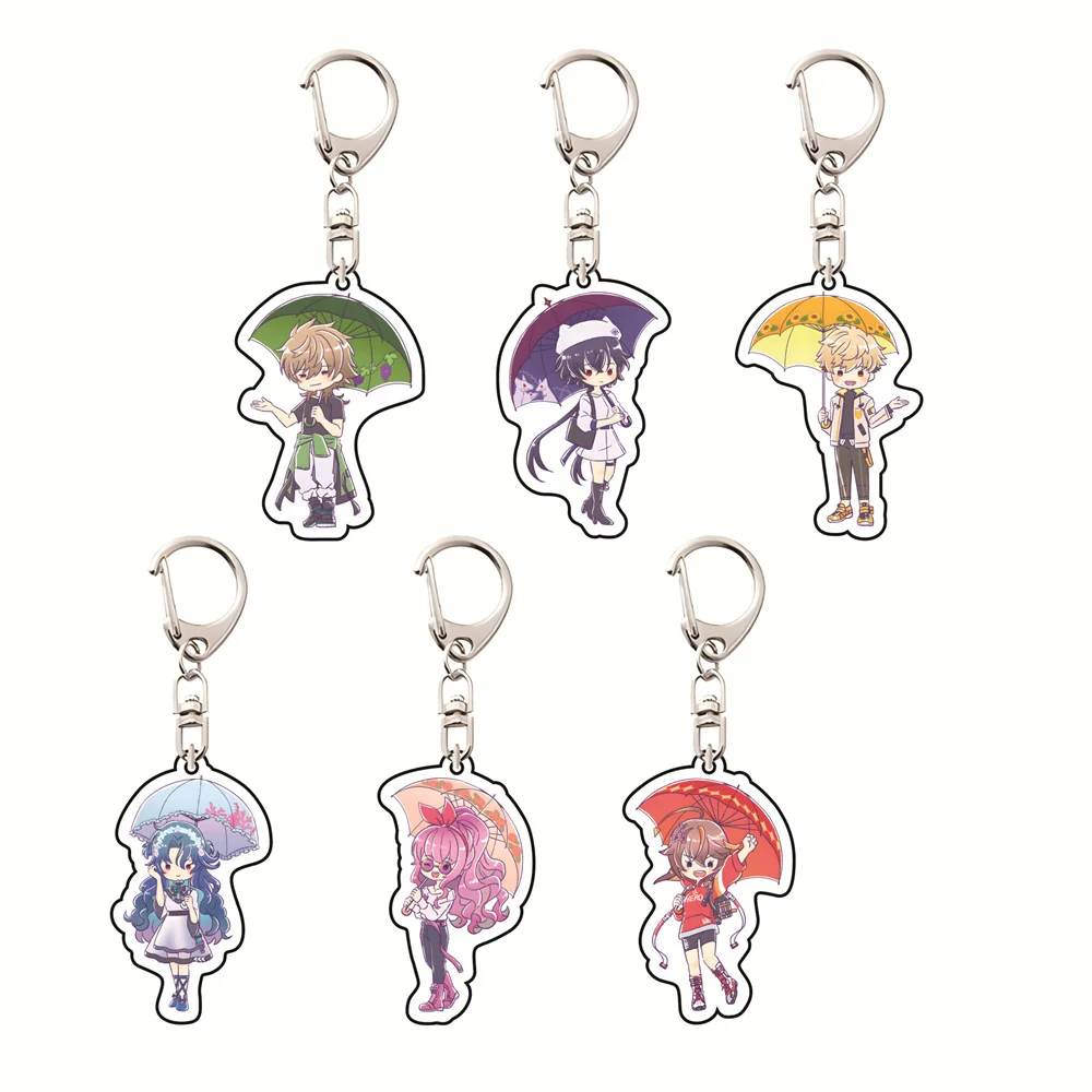 Game Quiz RPG: The World of Mystic Wiz - Llaveros acrílicos de 6 cm, decoraciones para mochilas, accesorios, regalos decorativos, productos exquisitos