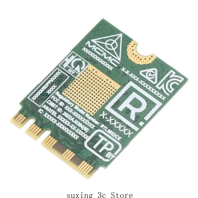 

E8BE RTL8852CE Wireless Card WiFi 6E Adapter TriBand 2.4/5/6Ghz 5400M BT5.3 Receiver