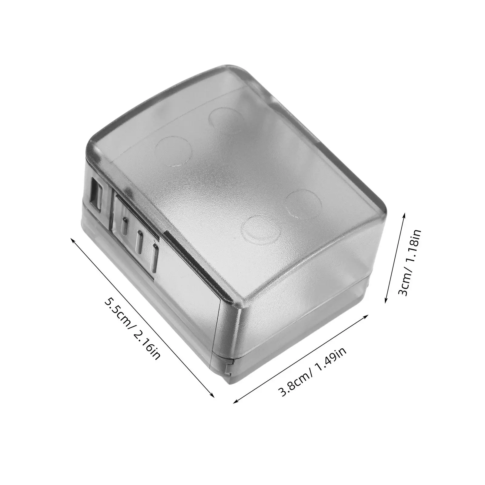 2Pcs Child Lock Cover Anti Lock Door Gadget Easy Install Bedroom Door Safety Guard Baby Proof Home Office Use Baby Safety Supply