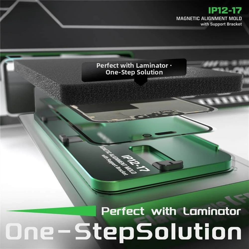 Smartphone 12 13 14 15 Plus Magnetic Alignment FOR For mold with Slider Mechanism for Efficient Screen Repairs