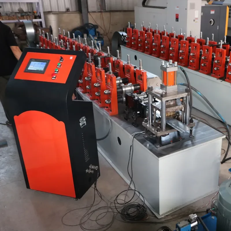 Garage Door Panel Making Machine Steel Frame & Purlin Machine Fully Automatic Steel Provided Galvanized Steel Fantai