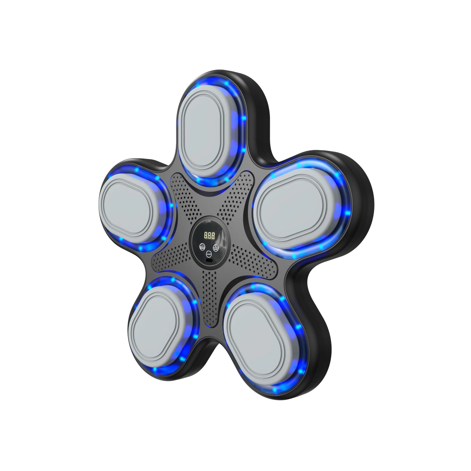 2026 Smart Electronic Boxing Wall Target With 9 Adjustable Gears LED Music Rhythm Training Modes Punch Speed Tracking For Home G