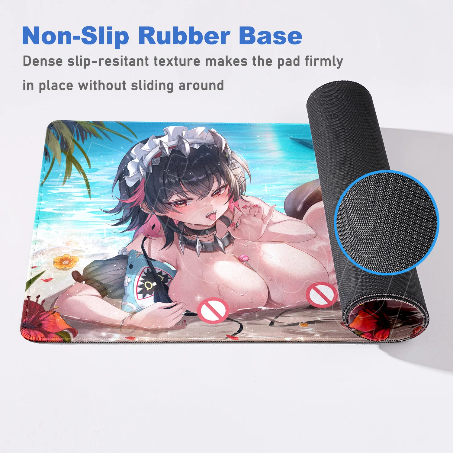Anime Zenless Zone Zero Mousepad Busty Adult Content Sensuous Table Pad Uncensored Hentai Booty Keyboard Alluring Erotic Playmat